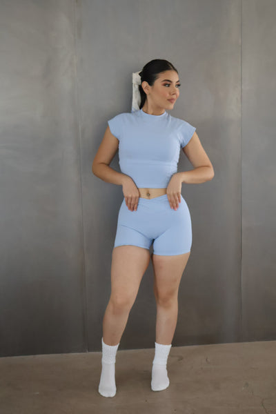 Baby Blue Shorts