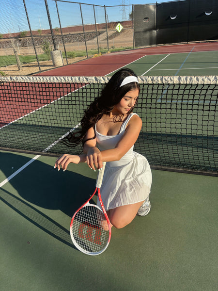 White Tennis Dress